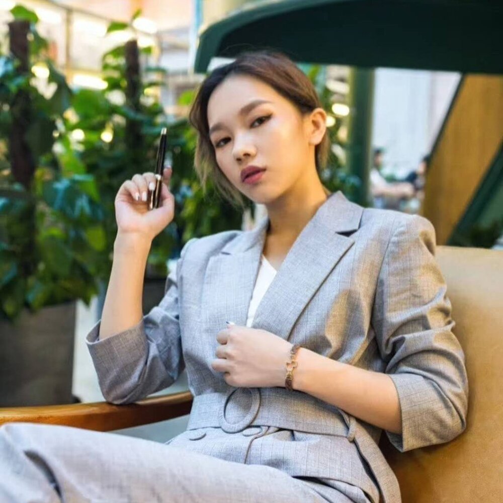 J.ING Carmen Blazer Jacket Grey - XS / Light Grey - Picture 2 of 7